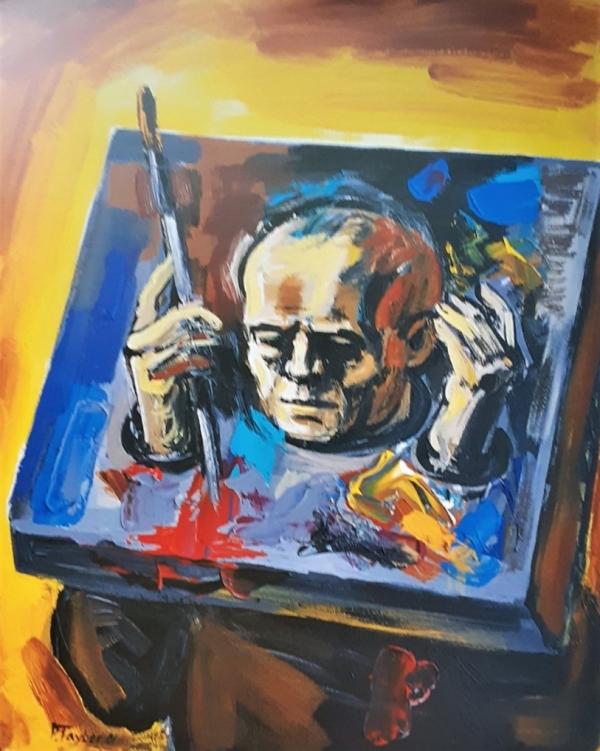 Павел Тайбер. Автопортрет. 2001