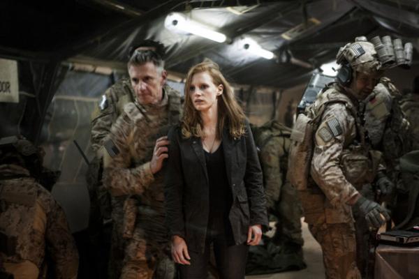 Джессика Честейн в фильме «Цель номер один». Photo by Jonathan Olley © 2012 Zero Dark Thirty, LLC. 